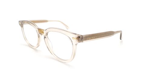 gucci glasses clear|gucci clear glasses women's.